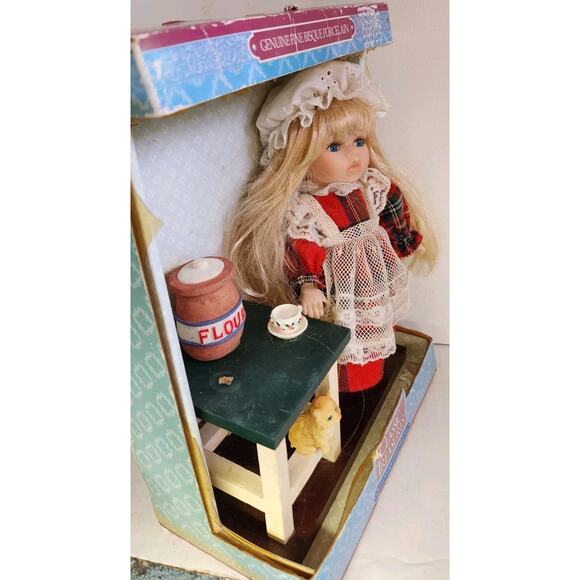 Collector's Choice Genuine Fine Bisque Porcelain Doll Near Mint Condition - Picture 12 of 12